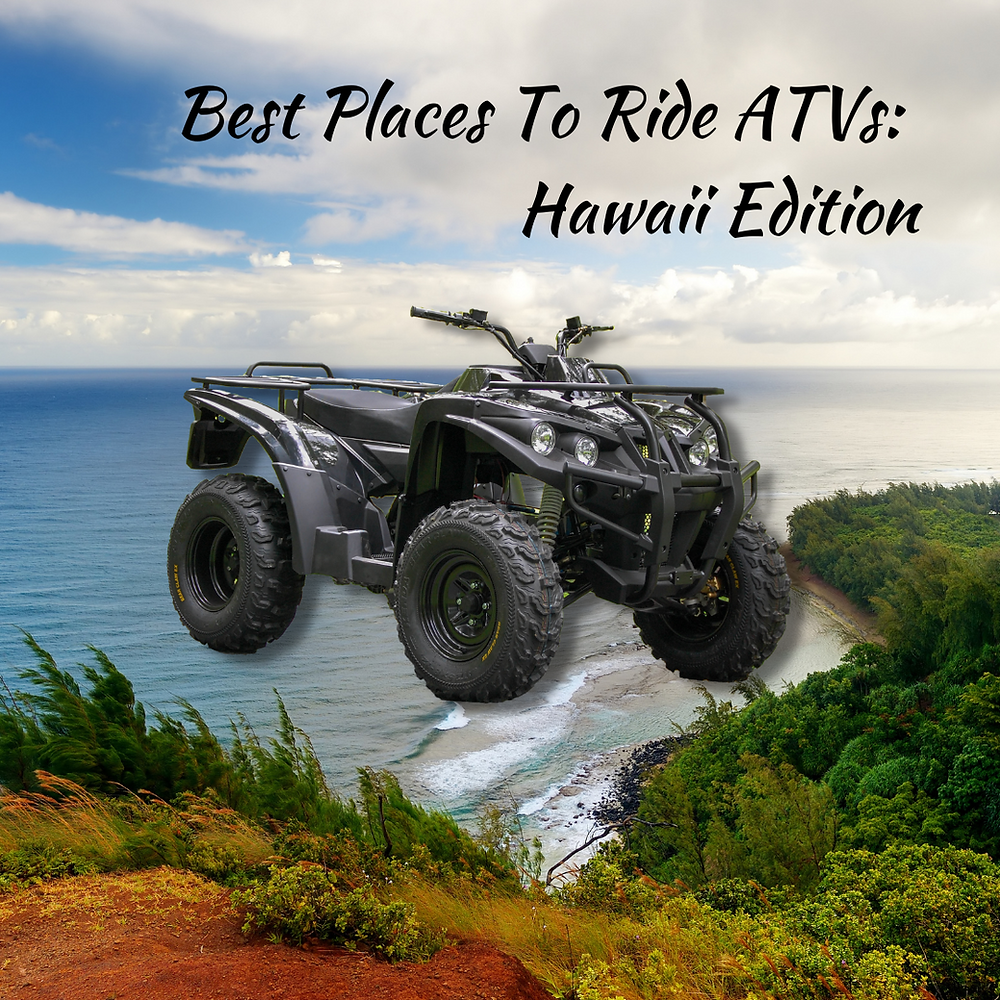 Some friends and i decided to create an electric atv from an old broken gas atv that our teacher had. Best Places To Ride Atvs Hawaii Edition