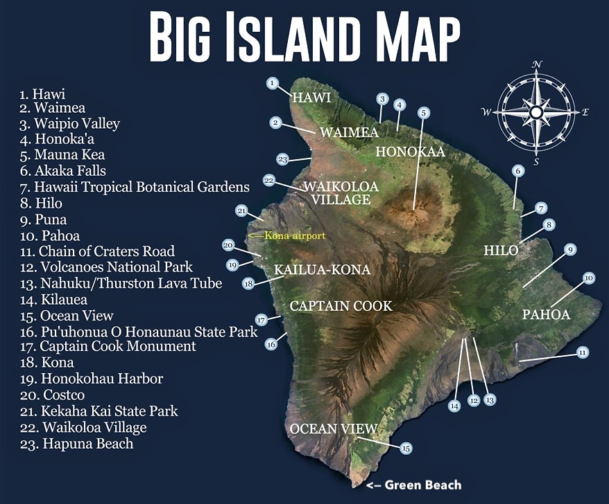 Free things to do things to do with kids best beaches top hikes best restaura. Big Island 7 Day Itinerary Travelwildnow Com