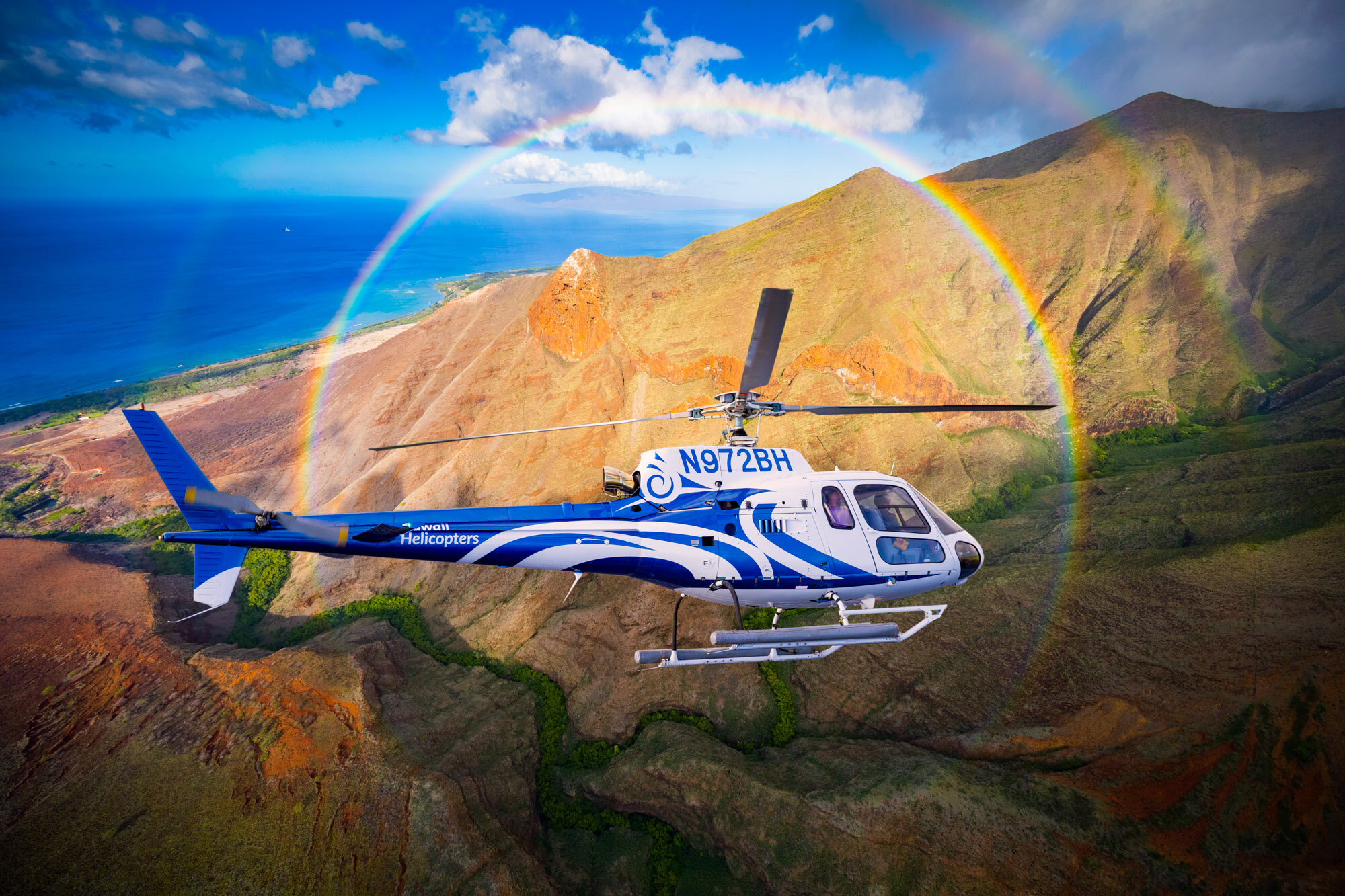 Most cruise ships that call at hawaiian ports stop on the island of maui in kahului or lahaina. Hawaii Helicopter Tours
