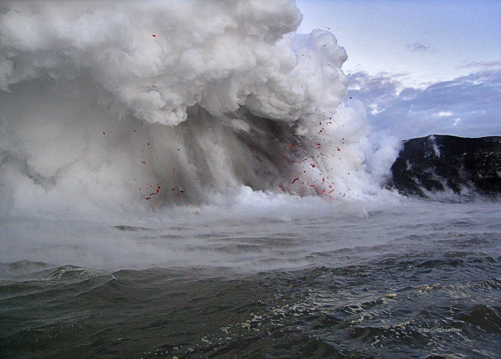 This big island volcano tour is offered with or without doors! Kilauea By Air And Sea Roc Doc Travel