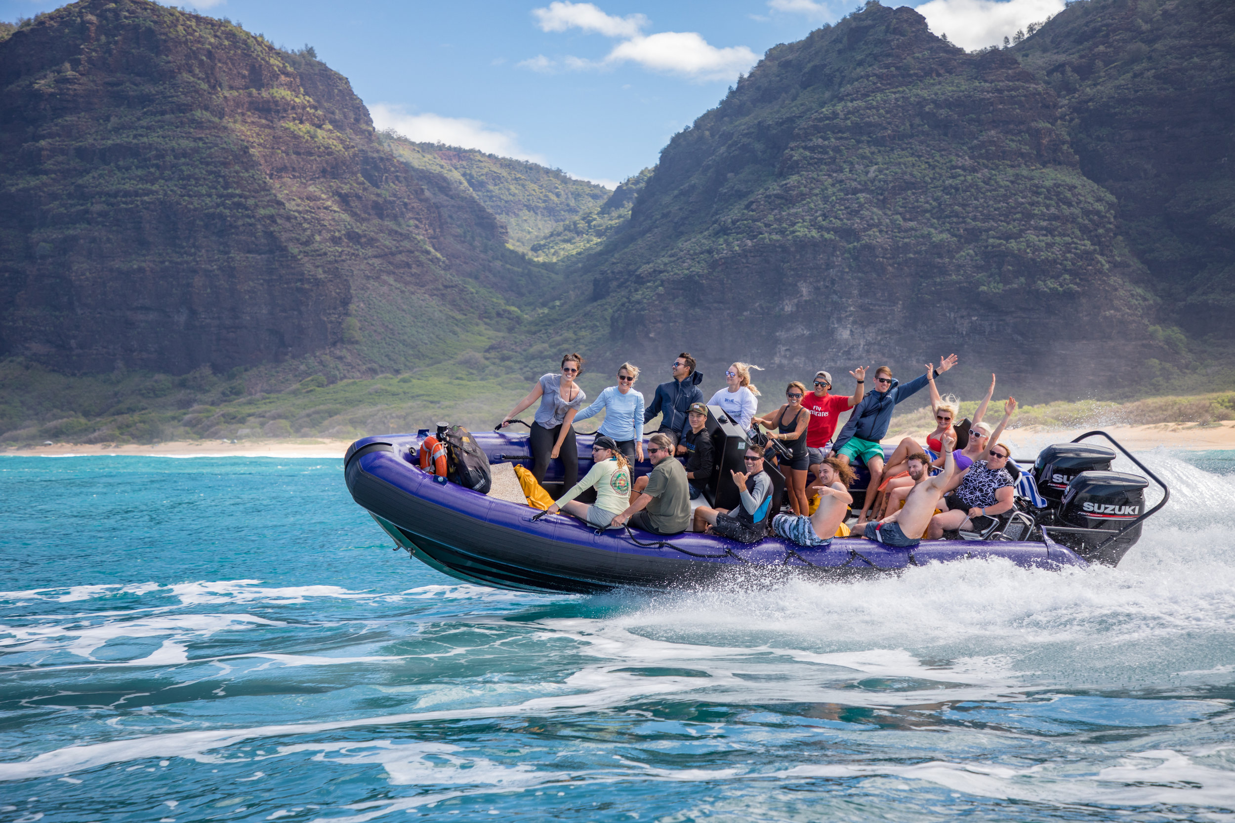 Eat well in kauai with the perfect meal for every craving. Na Pali Coast Beach Landing Adventure Blue Ocean Adventure Tours