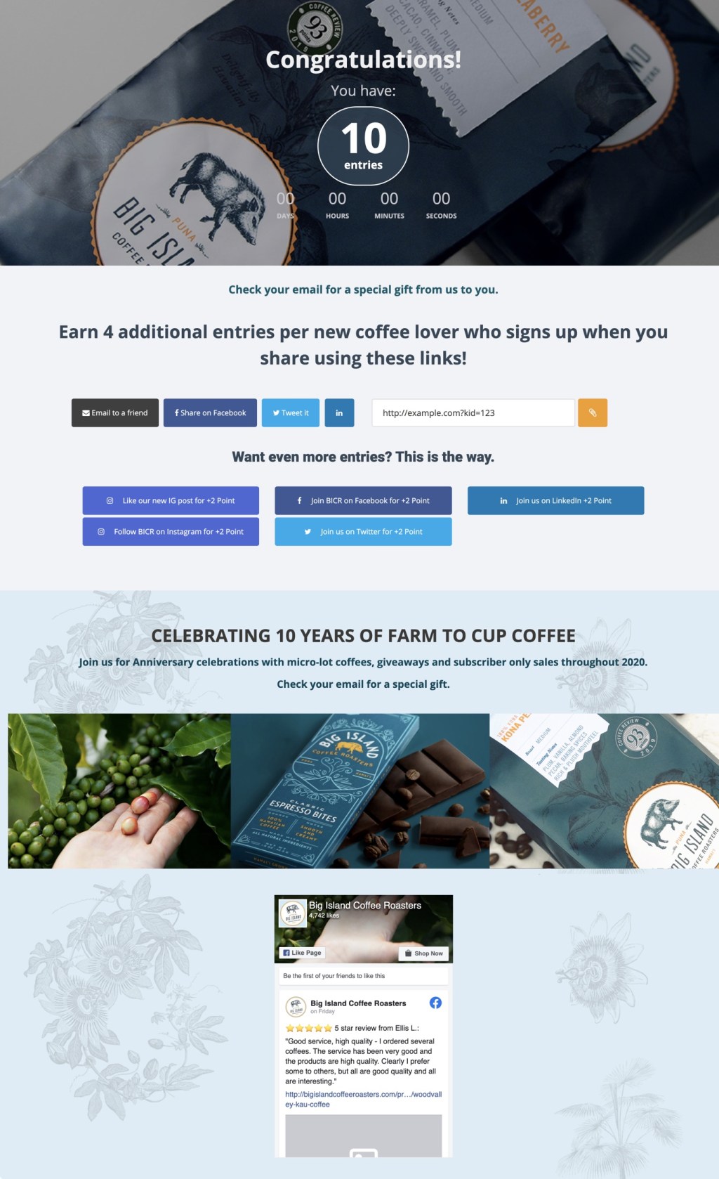 34+ Big Island Coffee Connection Package