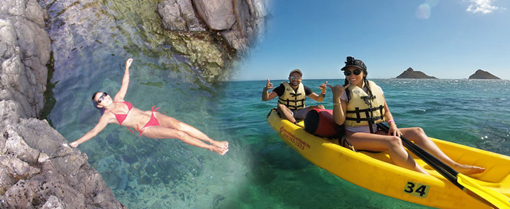 17+ Big Island Kayak Tour&nbsp;Package