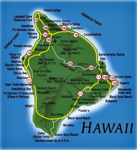 40+ Big Island Road Trip Package