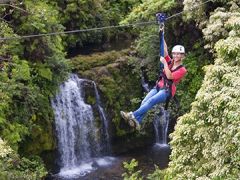 Exploring Hilo Zipline Over Kolekole Falls Package