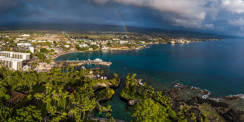 Is Kona In The Big Island Package
